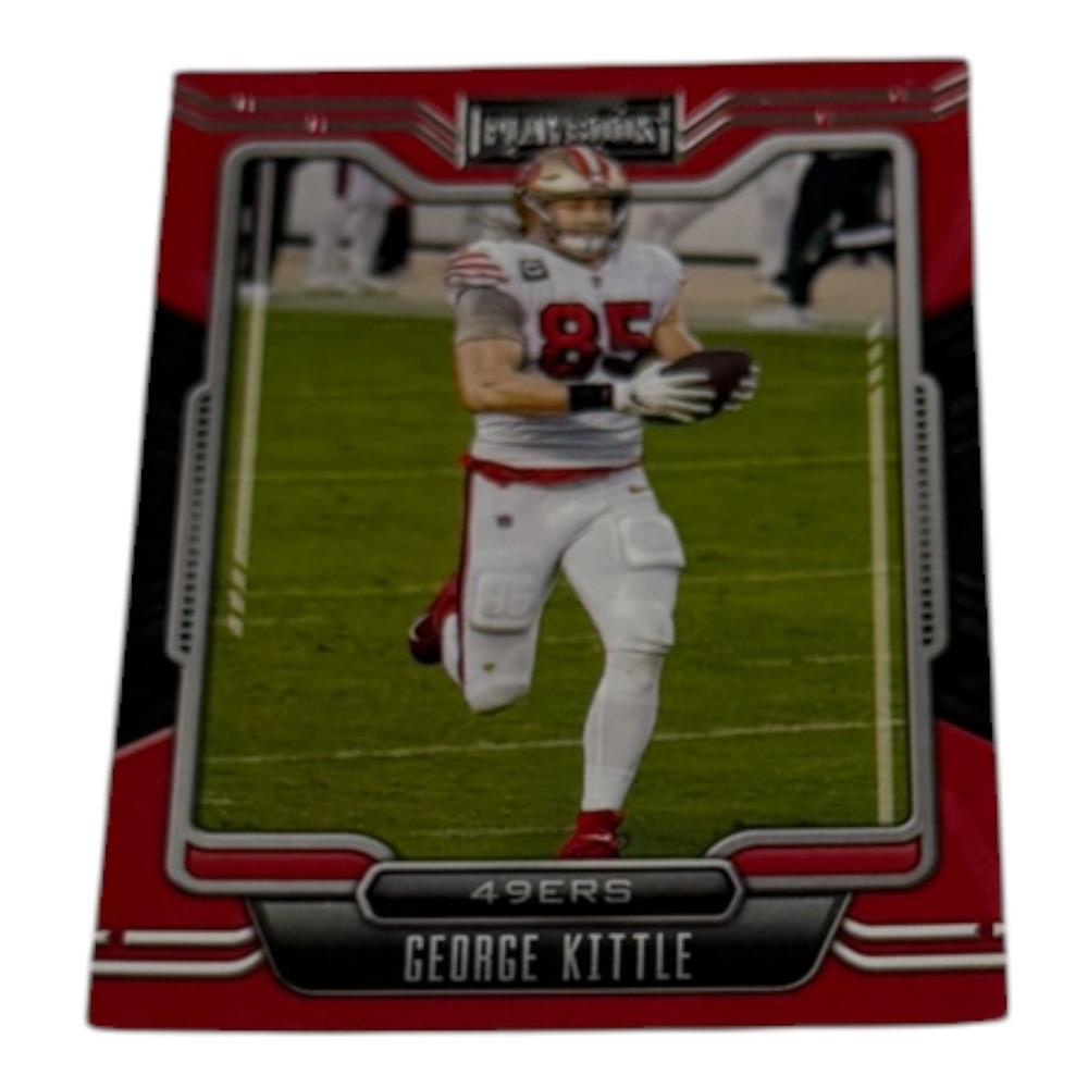 2021 Panini Playbook George Kittle San‎ Francisco 49ers Card 76 NFL Football